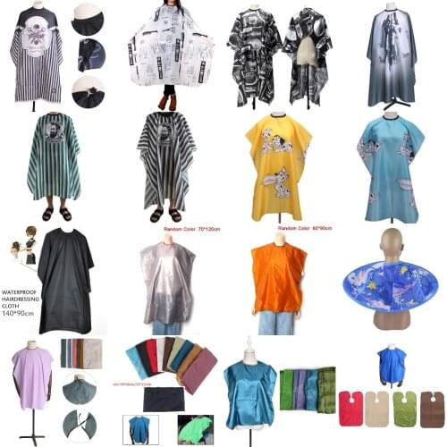 Salon Hairdresser Cutting Cape Antistatic Hairdressing Wrap Hair Cutting Cape Barber Haircut Cloth Gown Apron Salon Styling Tool