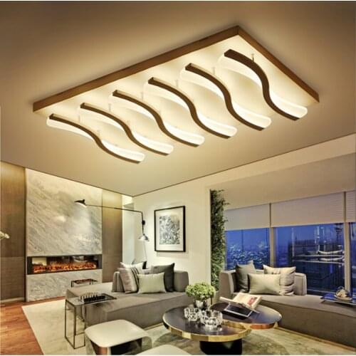 Rectangular LED lamps ceiling lamp modern for living room dining hall main hall bedroom hone lighting ceiling lamps