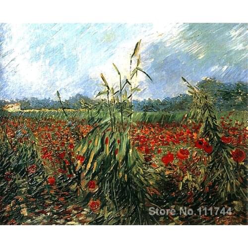 Christmas Gift Green Ears of Wheat by Vincent Van Gogh oil painting reproduction High quality Handmade