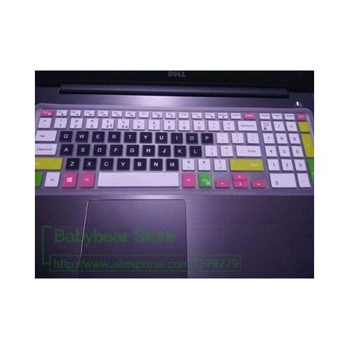 For Dell Vostro 15 5568 3568 V3568 Vostro15 5000 v5568 Vostro 3559 2628 15.6 inch Silicone laptop keyboard cover skin