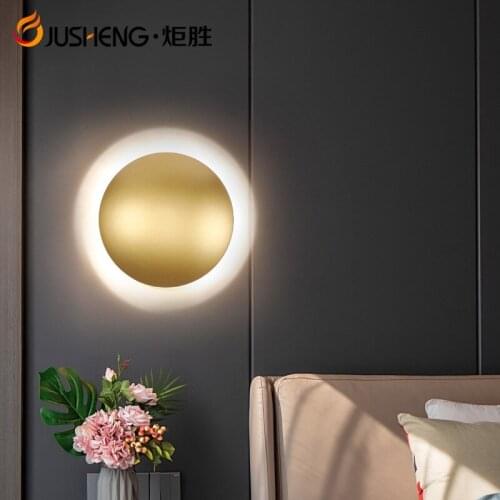 Modern led wood luminaria led luminaire arandela cabecero de cama espelho living room lamp