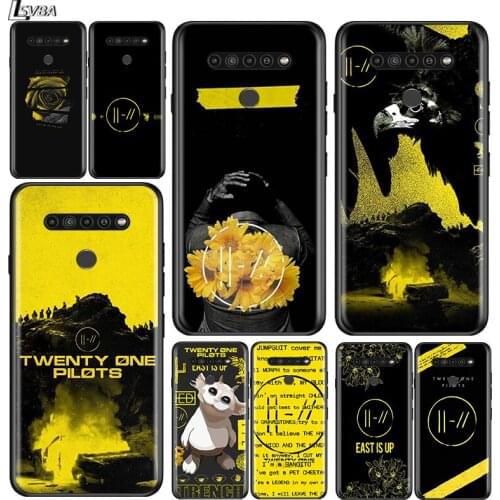 Twenty One Pilots 21 Pilots for LG G8 G8S G8X V30 V35 V40 V50 V60 ThinQ Q60 K40 K50 K51 K61 K71 K92 K62 Soft Black Phone Case