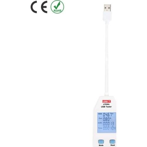 UNI-T UT658A/UT658C/UT658DUAL USB Power Meter and Tester Battery detection for Voltage/Current/ Capacity/Energy/Resistance