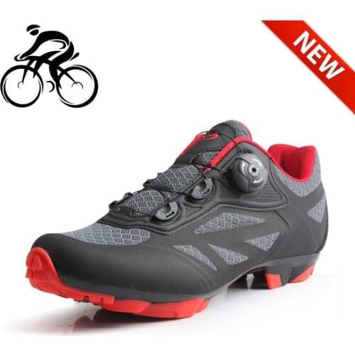 TIEBAO Men Cycling Shoes Women Breathable Self-Locking Mountain Bike Bicycle Racing Triathlon Sapatilha Ciclismo Mtb Bicicleta