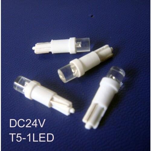 High quality,24V T5 led,T5 24VDC,T5 LED,T5 lamp,24V T5 light,W3W Light,T5 Indicator Lamp,T5 Bulb,T5 DC24V,free shipping 20pc/lot