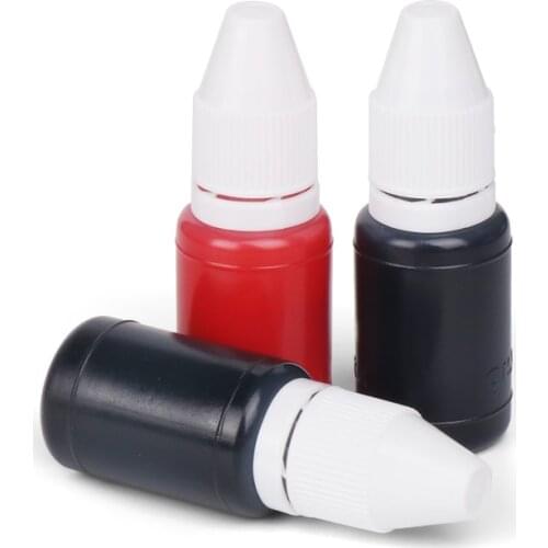 1Pcs Silicone Stamp Diary Card Making Diy Supplies 10ml Colourful Photosensitive Ink Dye Refill Ink Stamp Planner Scrapbooking