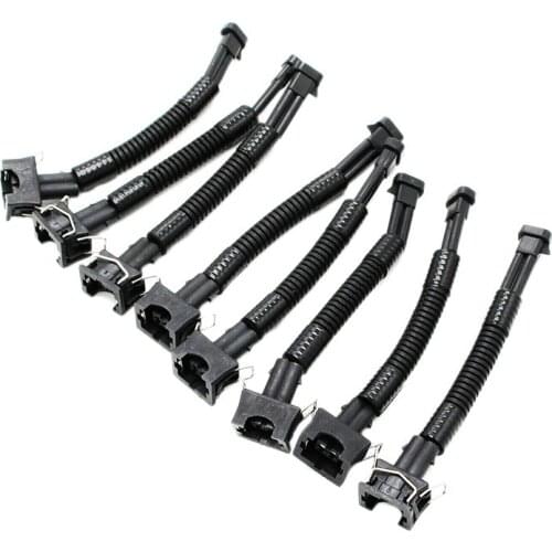 8Pcs LQ4 LQ9 4.8 5.3 6.0 to LS1 LS6 LT1 EV1 Fuel Injector Adapter Wire Harness for Cadillac Chevrolet GMC
