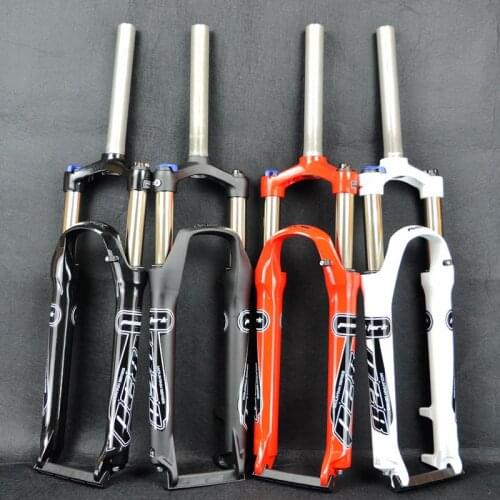 A4 Oil Spring Machinery Lock Aluminum Alloy Mountain Bicycle Shock Absorption Fork/Soft and Hard spring absorber fork