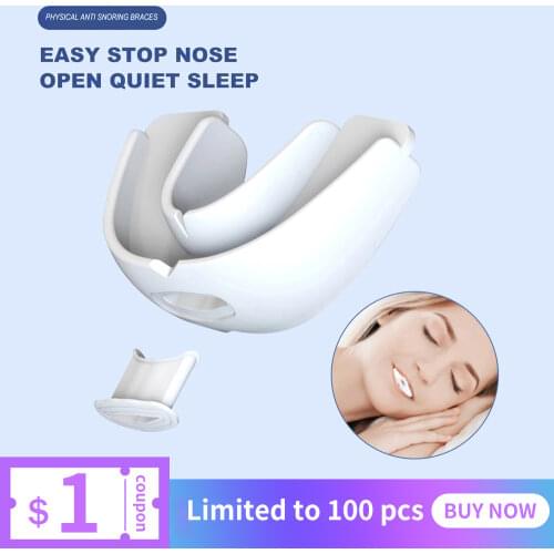 Anti Snoring Mouth Guard Braces Anti-snoring Device Man Stopper Anti Snore From Snoring For Sleep Better Breath Aid Apnea