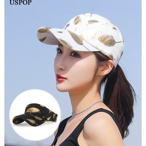 USPOP 2021 New Women Baseball Caps Causl Summer Sun Visor Cap Hats