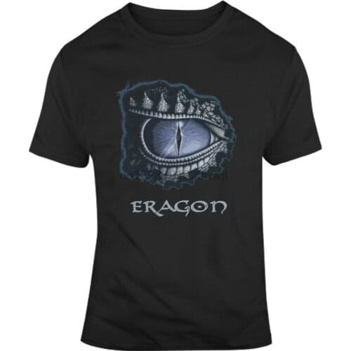 Eragon Eye Dragon Book Black T Shirt