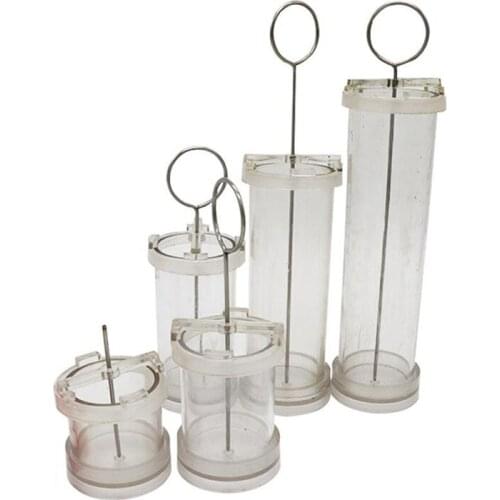 Hot YO-Candle Molds for Candle Making Plastic Pillar Candle Making Kit Large Cylinder Rib Candle Making Molds DIY Candle Making