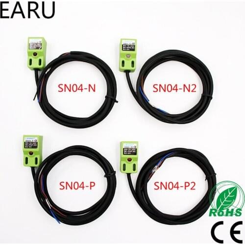 Inductive Proximity Sensor SN04-N SN04-N2 SN04-P SN04-P2 DC NPN PNP NO NC 4MM DC 6-36V Proximity Switch sensor SN04