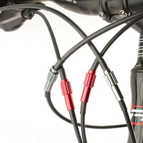 MTB Bicycle Repair Tool Adjust Housing Cap Brake Cable Gear Shift Connector Line Regulator Adjustment Screw