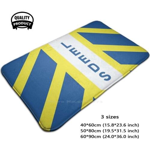 Soft Foot Pad Room Goods Rug Carpet Leeds L Football Elland Road England Yorkshire Mot United Alaw Bielsa Marching On Together