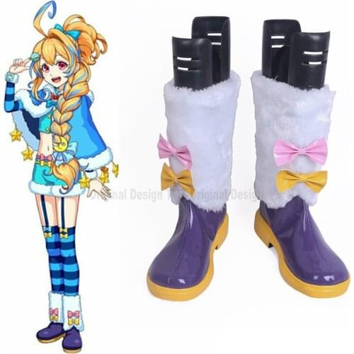 Monster Strike Nostradamus Cosplay Shoes Boots Halloween Carnival Party Cosplay Costume Accessories