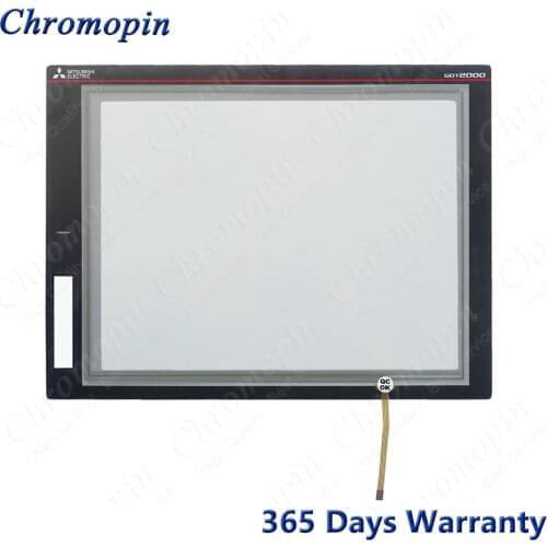 Touch Screen Panel Glass Digitizer for Mitsubishi GT2512-STBA GT2512-STBD Touchscreen Panel with Front Overlay Protective Film