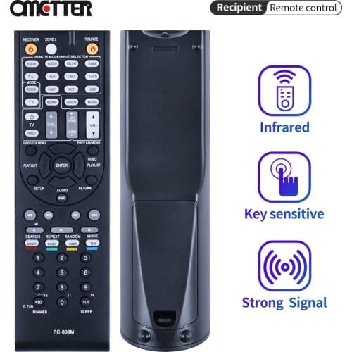 Suitable for Onkyo AV receiver RC-803M remote control RC-834M RC-737M RC-812M RC-801M TX-NR609 TX-NR609B HT-S7409