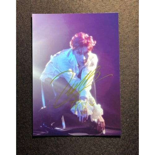 Hand signed SuperM TEN autographed photo NCT 127 5*7 092019N3
