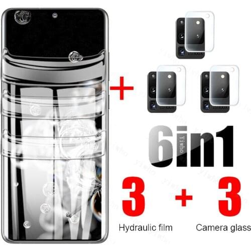 S20 Ultra Hydrogel Film For Samsung S21 Ultra Screen Protector Samsung Galaxy S21 Plus S21 FE Camera Glass S21Ultra Glass S20FE