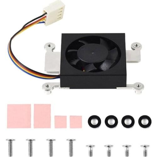 CM4 Dedicated Cooling Fan With Thermal Tapes Heatsinks For Raspberry Pi Compute Module 4