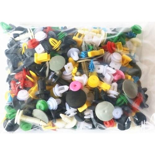 Universal Auto Fastener Random Mixed Car Bumper Clips Retainer Car Fastener Rivet Door Panel Liner Fit for All Car
