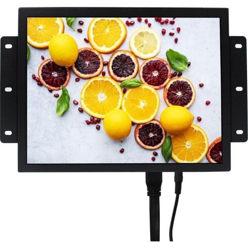 LCD Screen 12.1inch 800x600 12" LCD Monitor VS121ZJ01 with 12V 2A Power Adapter