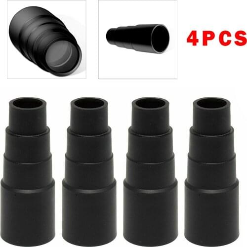 4pcs Plastic Vacuum Cleaner Adapters Dust Extraction Hose Adapters Power Tools Universal Brush Head Vacuum Spare Parts Accessory