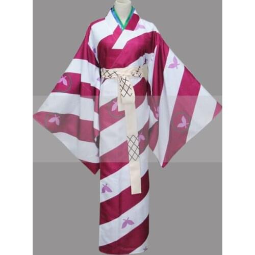 Customize InuYasha Kagura Kimono Cosplay Costume Outfit