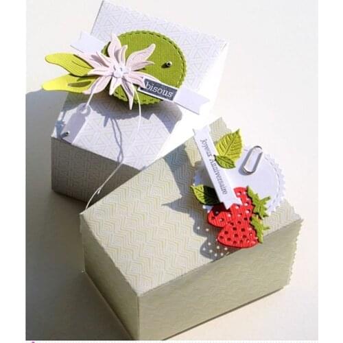 JMCRAFT Delicious Red Strawberries Metal Cutting Dies DIY Scrapbook Handmade Paper Craft Metal Steel Template Dies