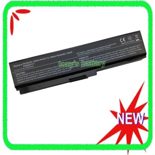New Battery for Toshiba Satellite L755D-S5204 L755-S9520D PA3634U-1BAS PA3634U-1BRS PA3817U-1BRS PA3818U-1BRS