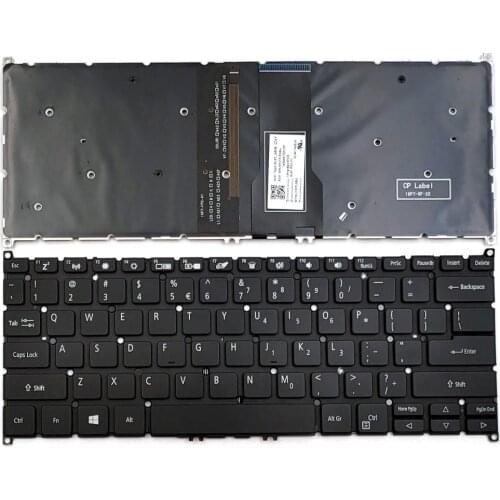 New For Acer Spin 5 SP513-52NP SP513-53N SP513-53N-5373 SP513-53N-53SH SP513-53N-56CR Laptop Keyboard US Backlit