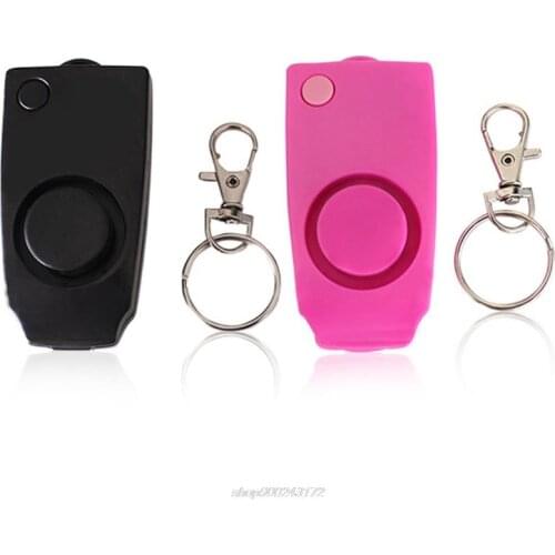Mini Personal Alarm 120DB Personal Security Alarm Keychain Emergency Safety Alarm for Women Children Elderly Jy22 21 Dropship