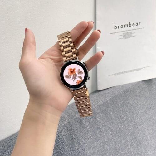 20 22mm galaxy watch 3 41mm 45mm active Band For Samsung Gear S3 s2 sport Classic huami amazfit gtr bip strap huawei gt 2 46mm