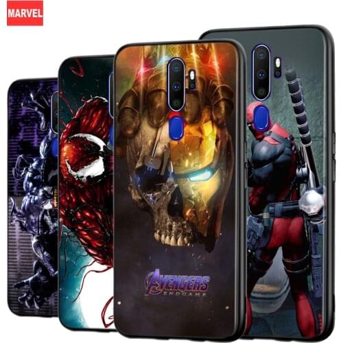 Marvellegends Iron Man For OPPO A5 A9 A7 A11X A1K A12 A12E A31 A32 A53 A53S A72 A73 A93 AX7 Pro Silicone Phone Case