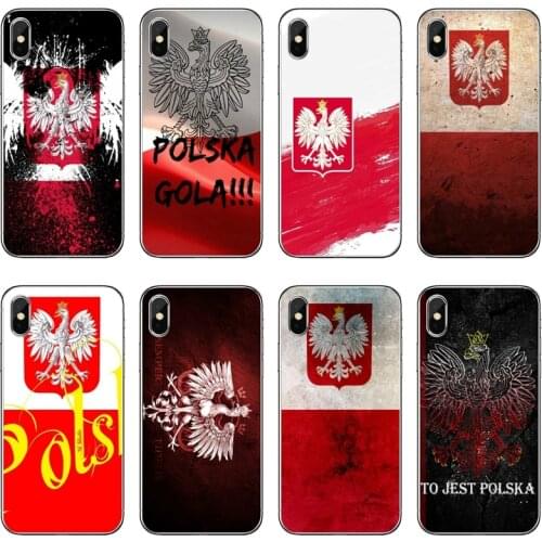 Silicone Phone Case For Huawei Honor 20 10i 9X 10 Lite 8S 8C 8X 7C 7X 7A 6C Pro 6 6A 6X 5A 5C Poland flag Soft Cover