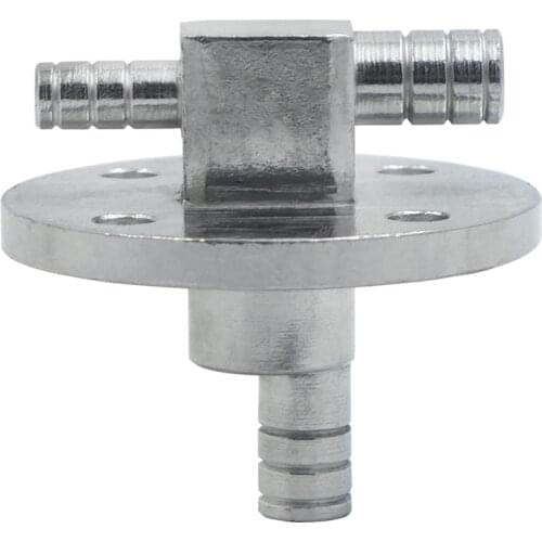 Fuel Pipe Joint For Yamaha Rhino 660 Billet Fuel Pickup Gas Pump tank 2004-2007 aftermarket free shipping motorcycle parts SILVE