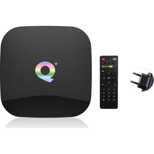 Smart Android 9.0 TV Box Q Plus Allwinner H6 4GB / 64GB 6K H.265 Media Player USB3.0 2.4GHz WiFi Set Top Box PK T95Q X96 mini