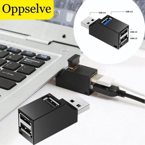 3 Ports USB HUB Mini High Speed Data Transfer Splitter for Macbook Tablet Computer Multi Port USB 3.0 HUB OTG Adapter for Laptop