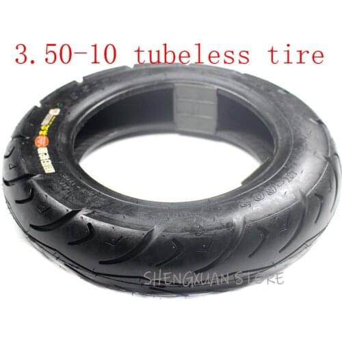 Motorcycle tubeless Tire 3.50-10 Vacuum tyre fits Electric Battery Scooter Electric Tricycle 350-10 14 x 3.5/15 x 3.5 wheel Tire