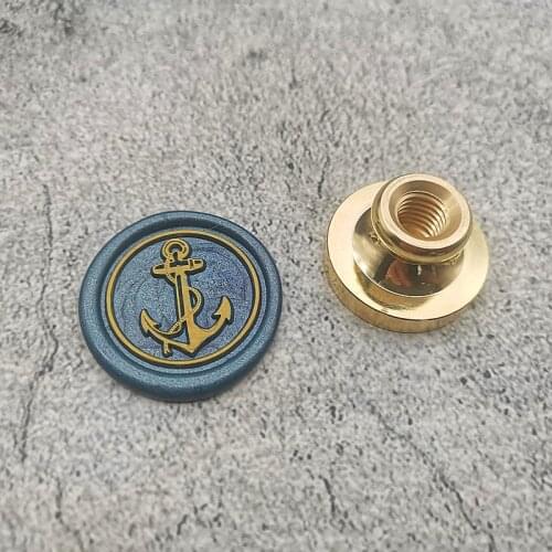Vintage Creative Nautical Anchor Design Wax Seal Seal DIY Wax Seal Scrapbook Wedding Invitation Seal