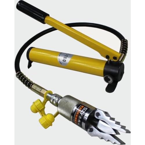 YQ-30 8 tons 30MM portable split type hydraulic spreader, pipe flange separator, fire rescuer, with independent hydraulic pump