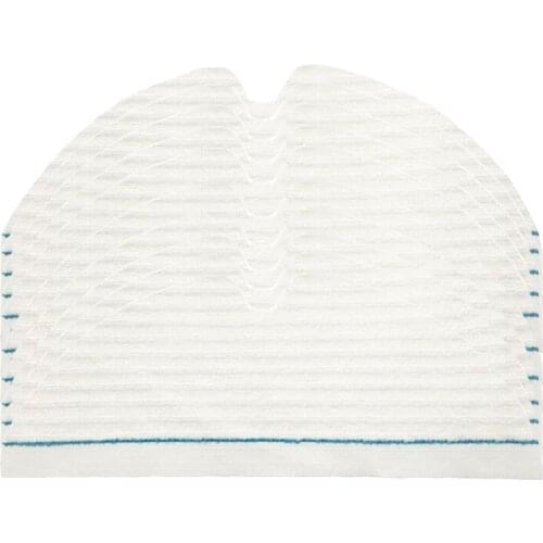 10Pcs Mop Cloths Cleaning Mop for Roborock S6 S5 Max 35E2 Robot Vacuum Cleaner Parts Mop Replacement