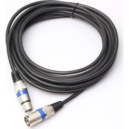 5m Balanced XLR Cables Audio Cable 3 Pin Male to Female Microphone Speaker Mixer AUX Cable Cords