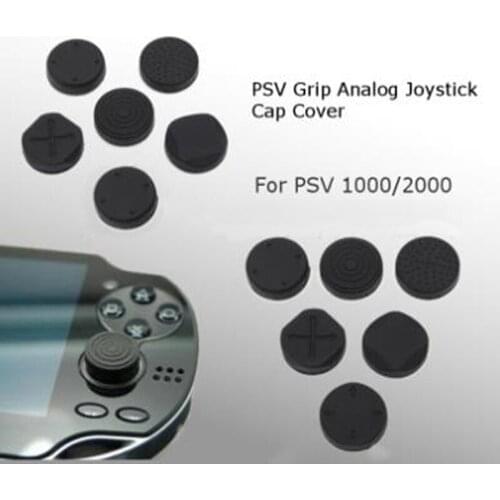 6 In 1 Thumbstick Grip Cap Joystick Analog Cover For PSV1000/2000 PSVita