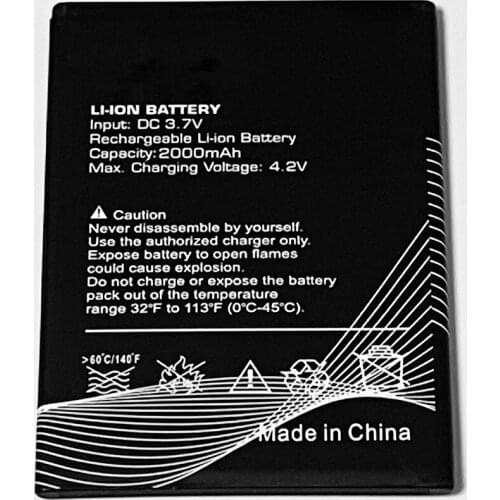 3.7V 2000mAh For Mobell Phone Battery