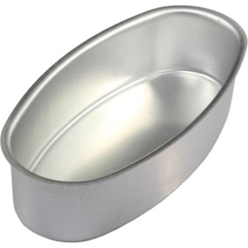 8 Inches Oval Shape Aluminum Baking Cake Mold DIY Bread Pans Cake Dishes Tray Baking Tools Moulds kitchen Gadgets