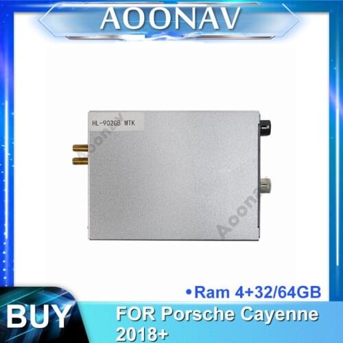 2din android car radio Decoding Box for-Porsche Cayenne 2018+ car multimedia player GPS navigation Video Interface Decoding tool