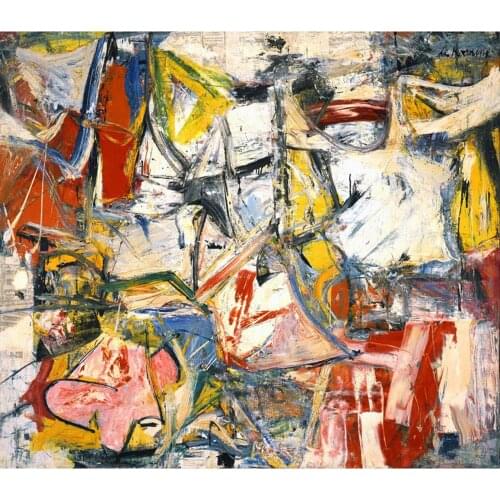 Decorative art Abstract painting Gotham News modern oil paintings canvas abstract pictures for living room Hand painted artwork