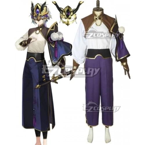 Fate Grand Order Saber Lanling Wang Gao Changgong Outfit Party Adult Halloween Suit Unisex Christmas Gift Cosplay Costume E001